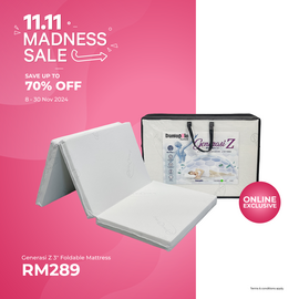 Generasi Z 3" Foldable Mattress